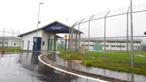 Novo CPP de São Vicente, SP - Imagem: Reprodução | Rodrigo Nardelli - G1