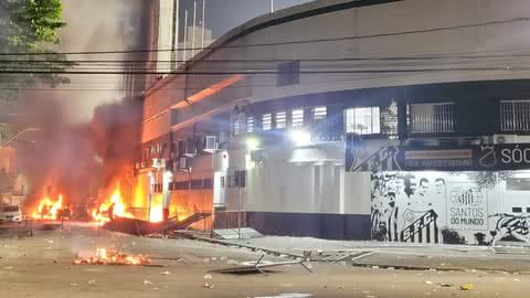 A Prefeitura de Santos afirmou que não vai comentar sobre o caso - Imagem: Redes Sociais