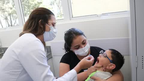 Santos dá início a campanha contra a poliomielite nesta segunda-feira (27) - Imagem: Reprodução/Prefeitura de Santos
