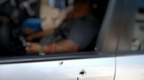 Seguranças baleados na quina-feira (25), em São Vicente - Imagem: Reprodução/Redes Sociais