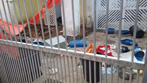 Bombeiros encontram cinco cães mortos e 32 em situação de maus-tratos em casa no litoral de SP - Imagem: Reprodução/ g1