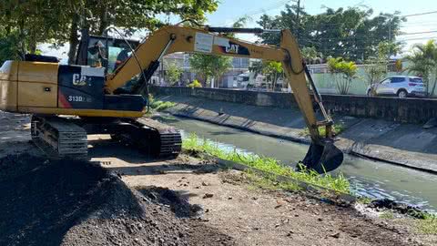 Prefeitura de Guarujá limpa 36 km de canais em seis meses - Imagem: Reprodução/Prefeitura de Guarujá