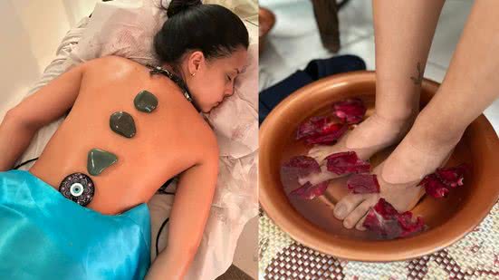 Para ajudar as pessoas a desacelerarem, ela se inspirou nas terapias de relaxamento que oferece em seu Espaço Marcia Campos, em Santos - Imagem: Divulgação