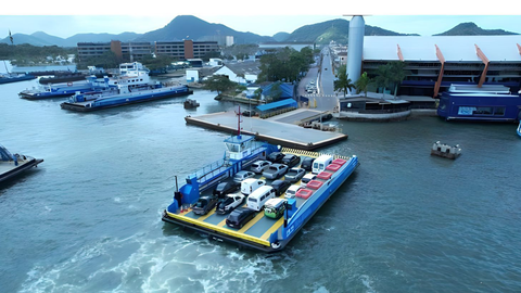 Algumas balsas operam em estado de atenção - Imagem: Semil