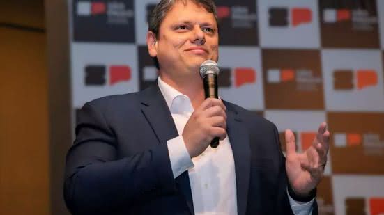 O Governador Tarcísio definiu o projeto como algo “ousado” - Imagem: Divulgação/ Fernando Nascimento/ Governo do Estado de SP