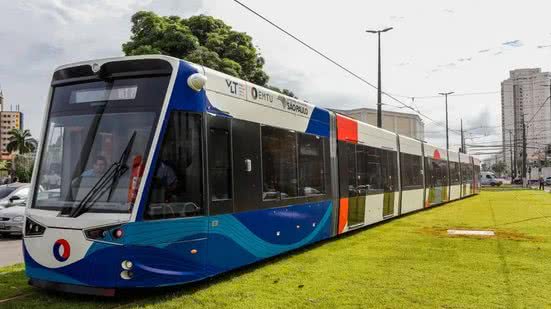 VLT avança em Santos com testes na área central da cidade - Imagem: Divulgação/ CMS
