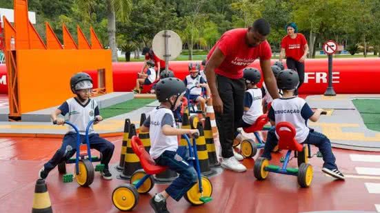 Mongaguá Sedia Projeto de Educação para Trânsito Voltado a Crianças - Imagem: Divulgação/ Mapfre