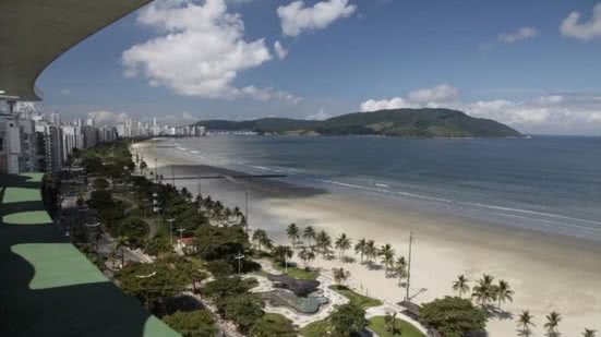 Litoral paulista tem quase 40 praias impróprias para banho - Imagem: Divulgação/ Polícia Militar