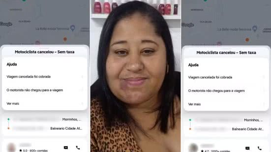 Manicure denuncia discriminação após cancelamentos de corridas por motociclistas de aplicativo - Imagem: Reprodução/ g1