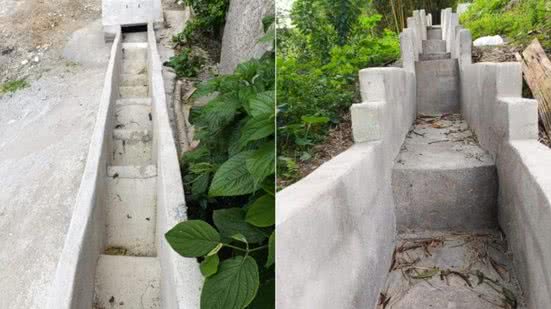 Prefeitura de Santos conclui obra de estabilização do Morro José Menino - Imagem: Divulgação/ Prefeitura de Santos