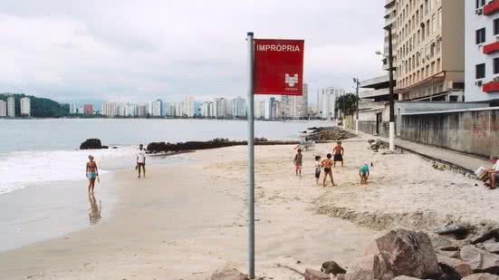 Saiba quais são as 20 praias do litoral de São Paulo Impróprias para o banho - Imagem: Divulgação/ Cetesb
