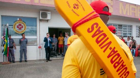 Guarda-vidas - Imagem: Divulgação/Prefeitura de Praia Grande