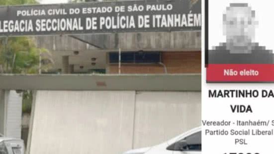 Após ser confrontado pelas autoridades, João admitiu o uso de identidade falsa - Imagem:Reprodução