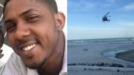 Turista que desapareceu no mar no feriado é encontrado no litoral de SP - Imagem: Reprodução/ g1