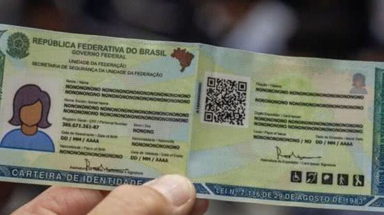 Este novo documento utiliza o CPF como número único de identificação e incorpora um código MRZ, semelhante ao utilizado em passaportes internacionais - Imagem: Reprodução/Divulgação/Redes Sociais