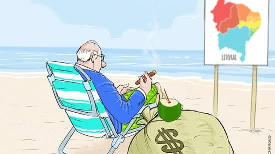 Imagem: @izanio_charges