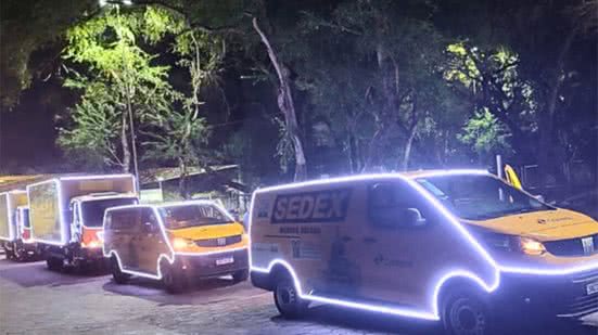 Carreata de Natal dos Correios - Imagem: Reprodução/Correios