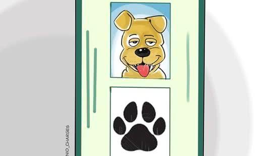 Imagem: @izanio_charges