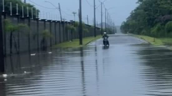 Pontos de alagamentos - Imagem: Reprodução/ Redes Sociais