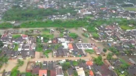 PM ambiental reforçou o patrulhamento para impedir furtos e saques nas áreas inundadas - Imagem: Divulgação/ Defesa Civil do Estado