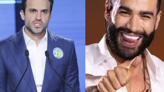 Pablo Marçal, do lado esquerdo, e ao lado direito, Gustavo Lima - Imagem: Reprodução/ Antonio Chahestian e Instagram