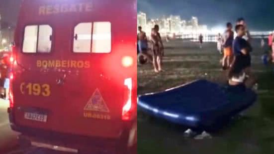 Buscas foram retomadas na manhã desta quarta-feira (8) - Imagem: Divulgação/ Instagram Sexto Grupamento de Bombeiros/ Costa Norte