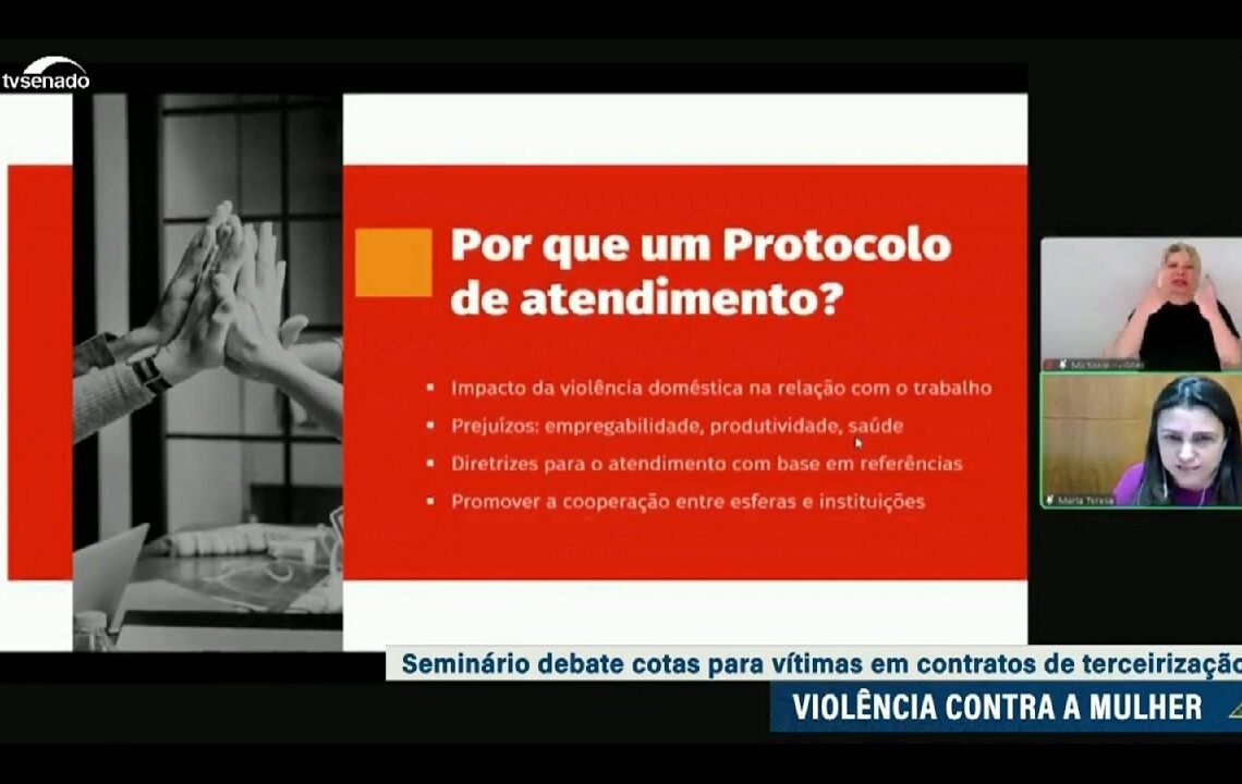 Seminário discute inclusão no mercado de trabalho das mulheres vítimas de violência — Senado Notícias