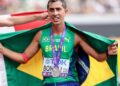 Caio Bonfim é prata na prova de 35 km do Mundial de Atletismo