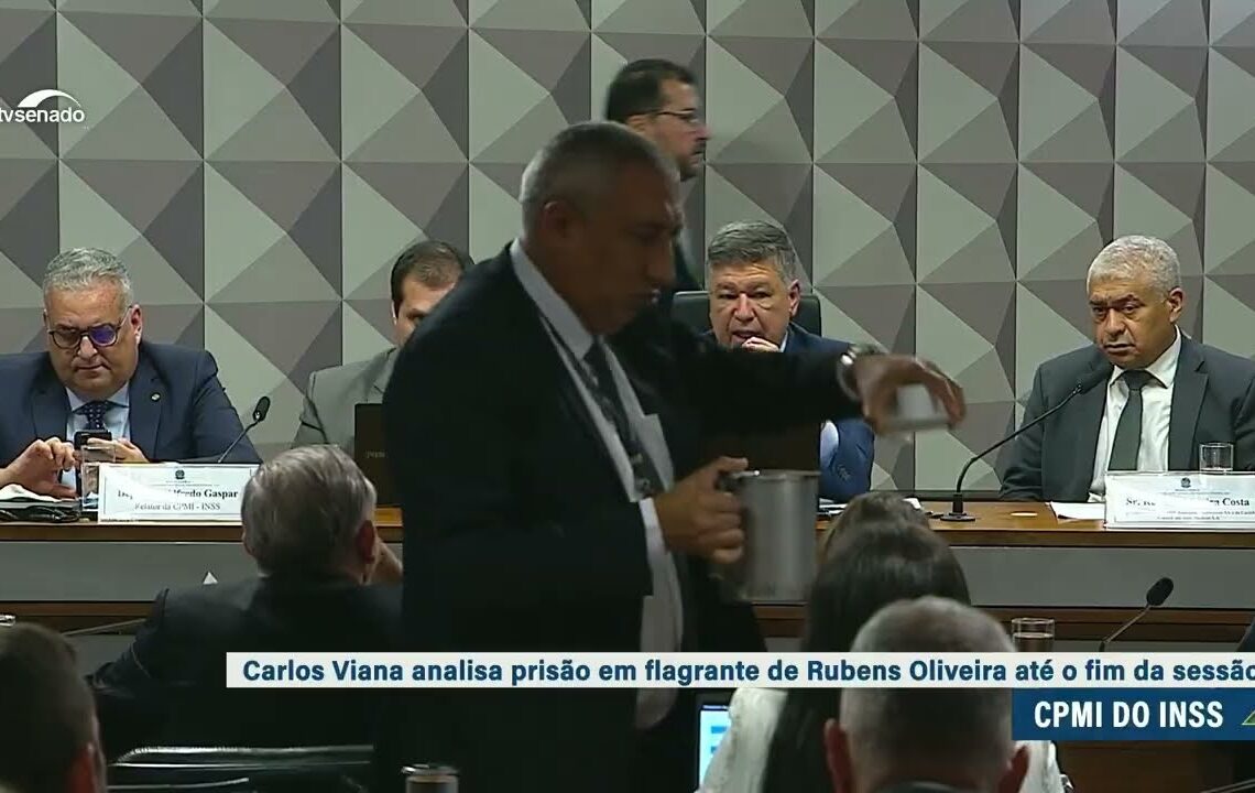 Presidente da CPMI do INSS avalia prisão em flagrante de depoente — Senado Notícias