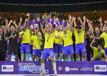 Brasil conquista a Copa das Nações de Futsal
