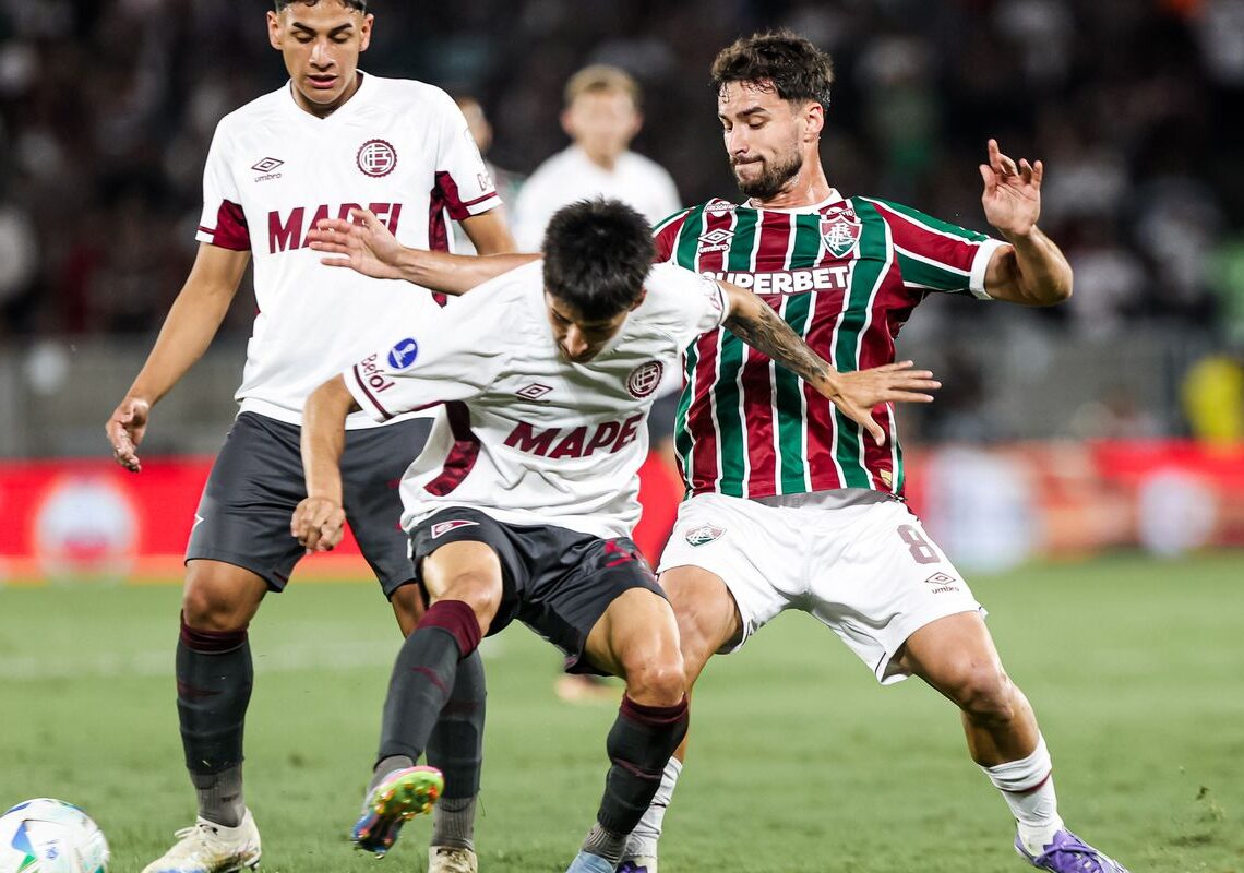Fluminense cede empate ao Lanús e acaba eliminado da Sul-Americana