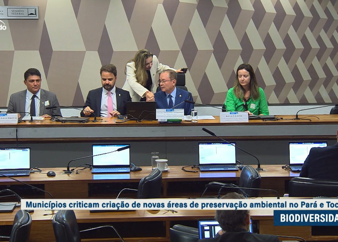 Debatedores discordam sobre novas áreas de conservação no Pará e em Tocantins — Senado Notícias