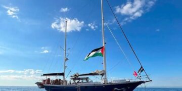 Manifestações pró-Palestina prestam solidariedade à Flotilha Sumud