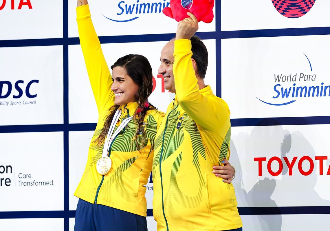 Mundial de natação paralímpica: Brasil mira top-5 no último dia