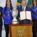 Lula diz que enviará projeto de lei para incentivar futebol feminino