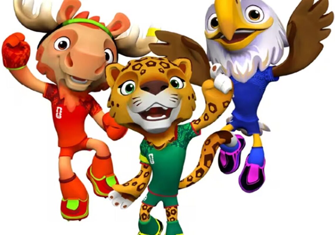 Fifa apresenta trio de mascotes para a Copa do Mundo de 2026
