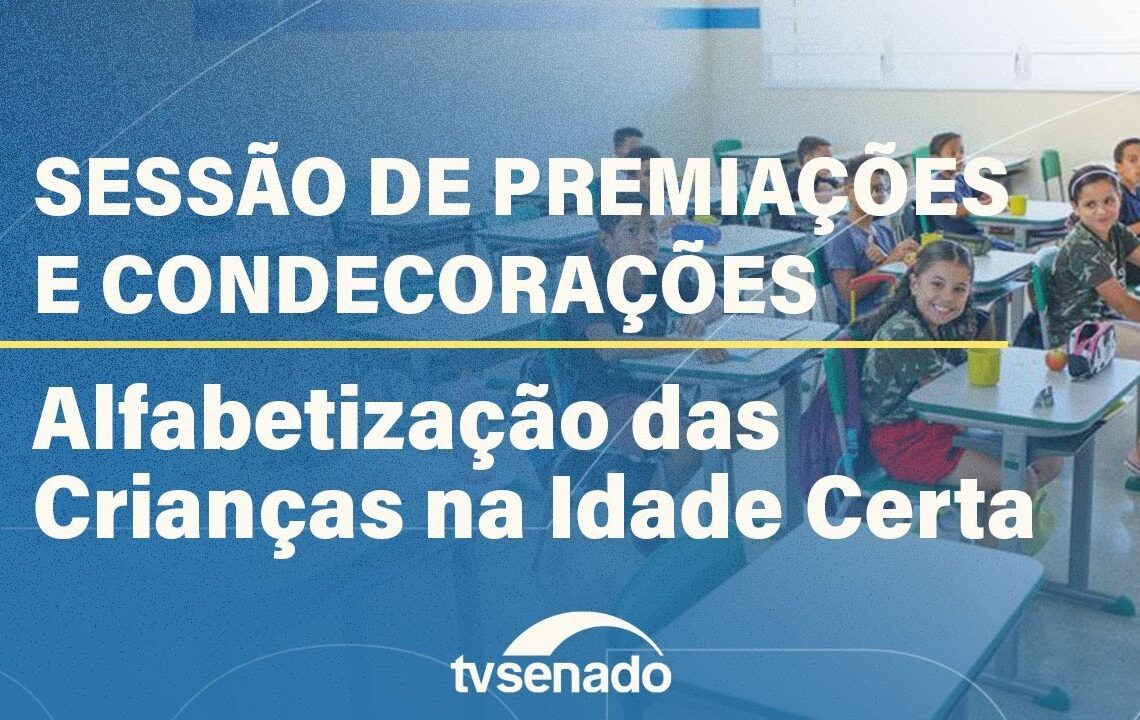 Senado entrega comenda a governadores de destaque na educação infantil – 13/10/25 — Senado Notícias