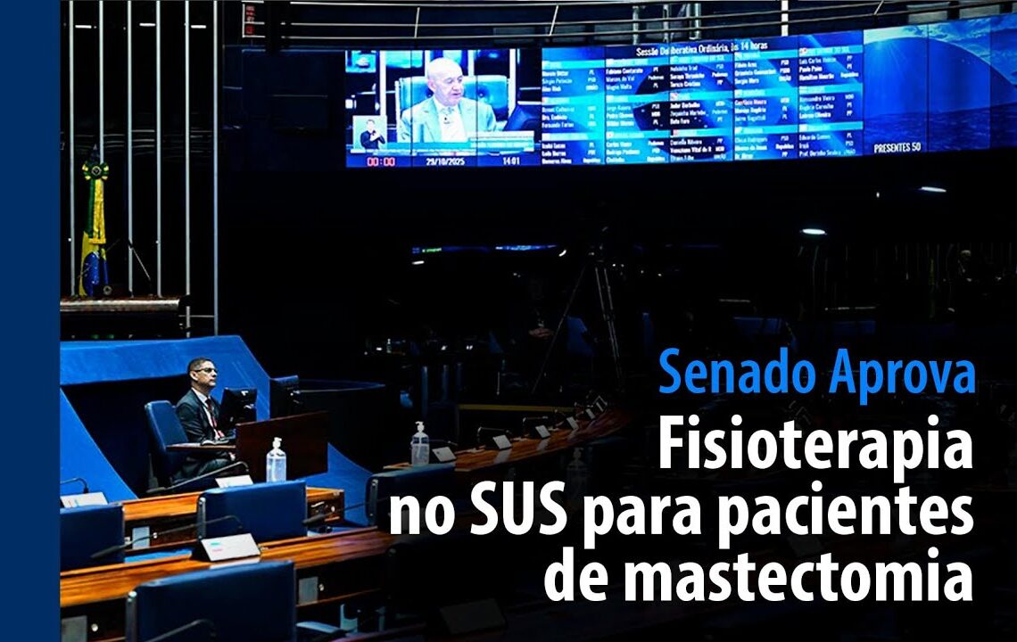 Fisioterapia no SUS a pacientes de mastectomia — Senado Notícias
