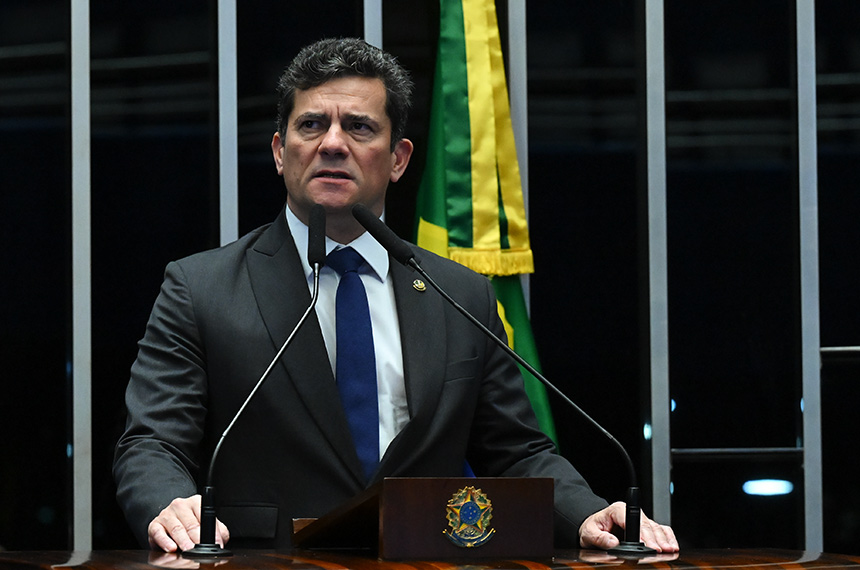 Sergio Moro pede voto de louvor a María Corina Machado por Nobel da Paz — Senado Notícias