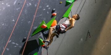 Eduardo Schaus leva bronze na Copa do Mundo de paraescalada na França