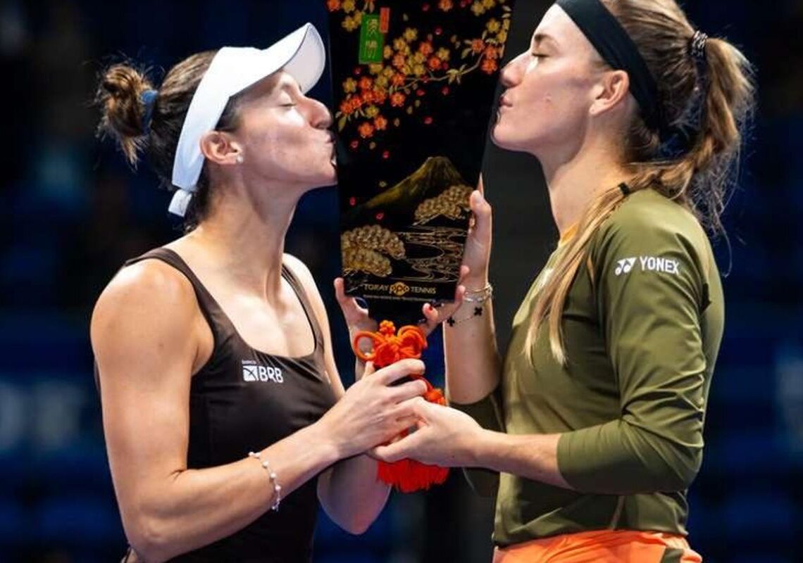 Luisa Stefani vence WTA 500 de Tóquio e leva 4º título na temporada