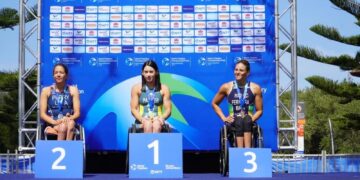 Jéssica Ferreira conquista bronze no Mundial de triatlo paralímpico