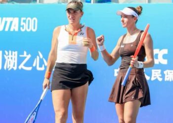 Dupla de Stefani avança às semifinais do WTA de Ningbo, na China