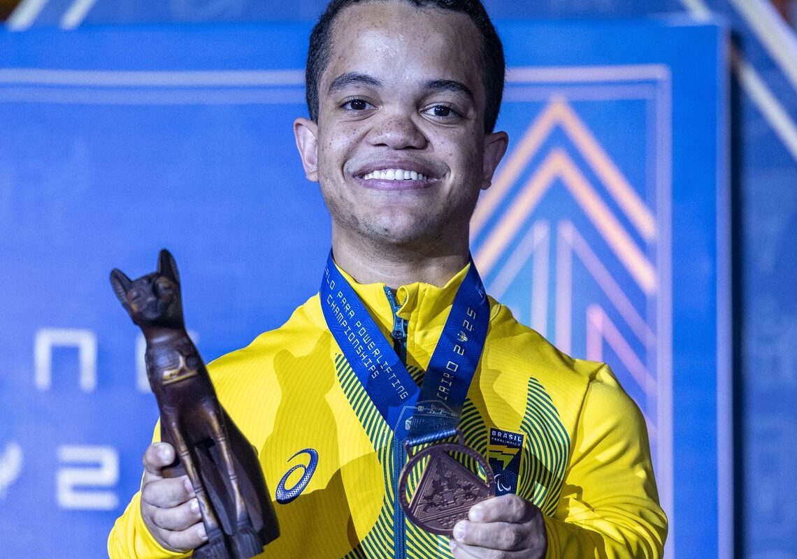 Brasil faz campanha histórica no Mundial de halterofilismo paralímpico