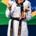 Milena Titoneli é prata no Mundial de taekwondo, o 3º pódio do Brasil
