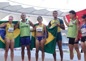 Brasil faz história e termina Mundial de Atletismo Paralímpico em 1º