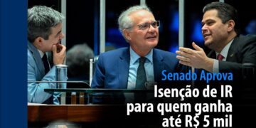 Isenção de IR para quem ganha até R$ 5 mil — Senado Notícias