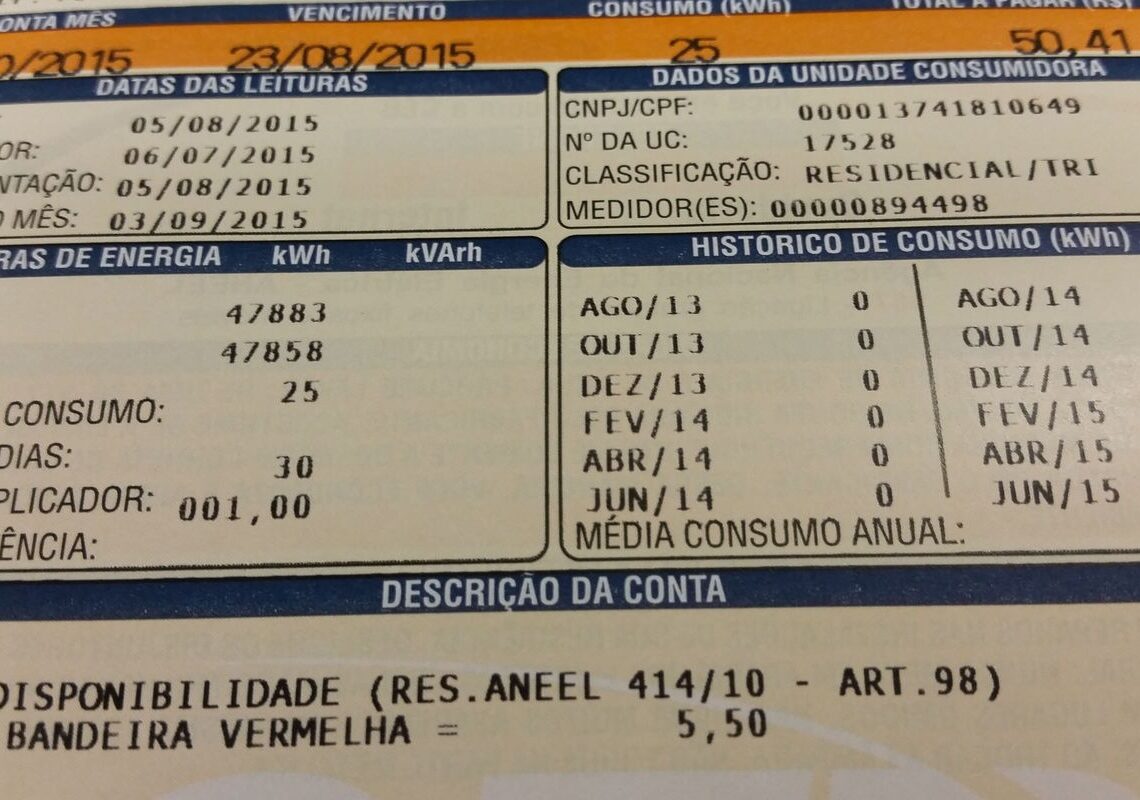 Consumidor terá redução no preço da energia elétrica em dezembro