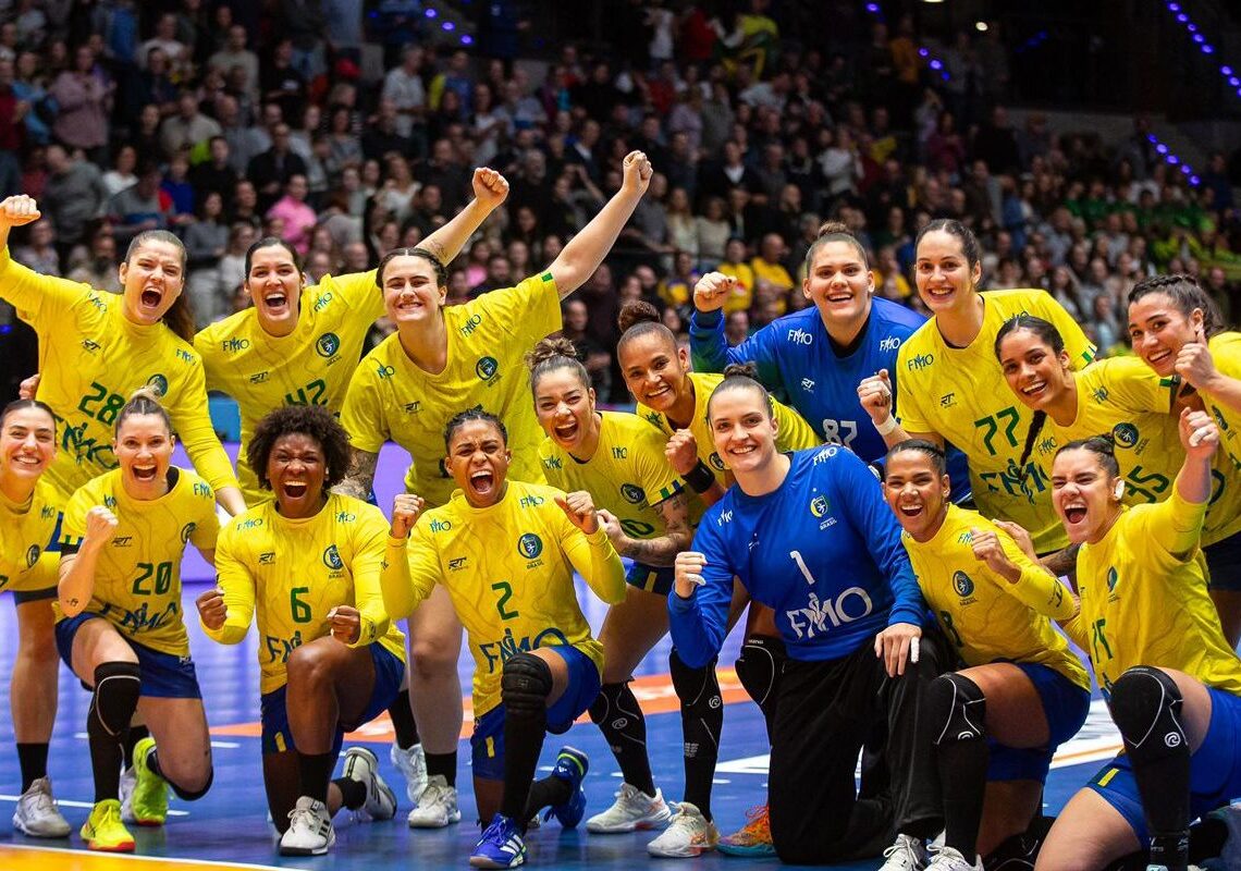 Brasil sobra diante de Cuba na estreia do Mundial de Handebol Feminino