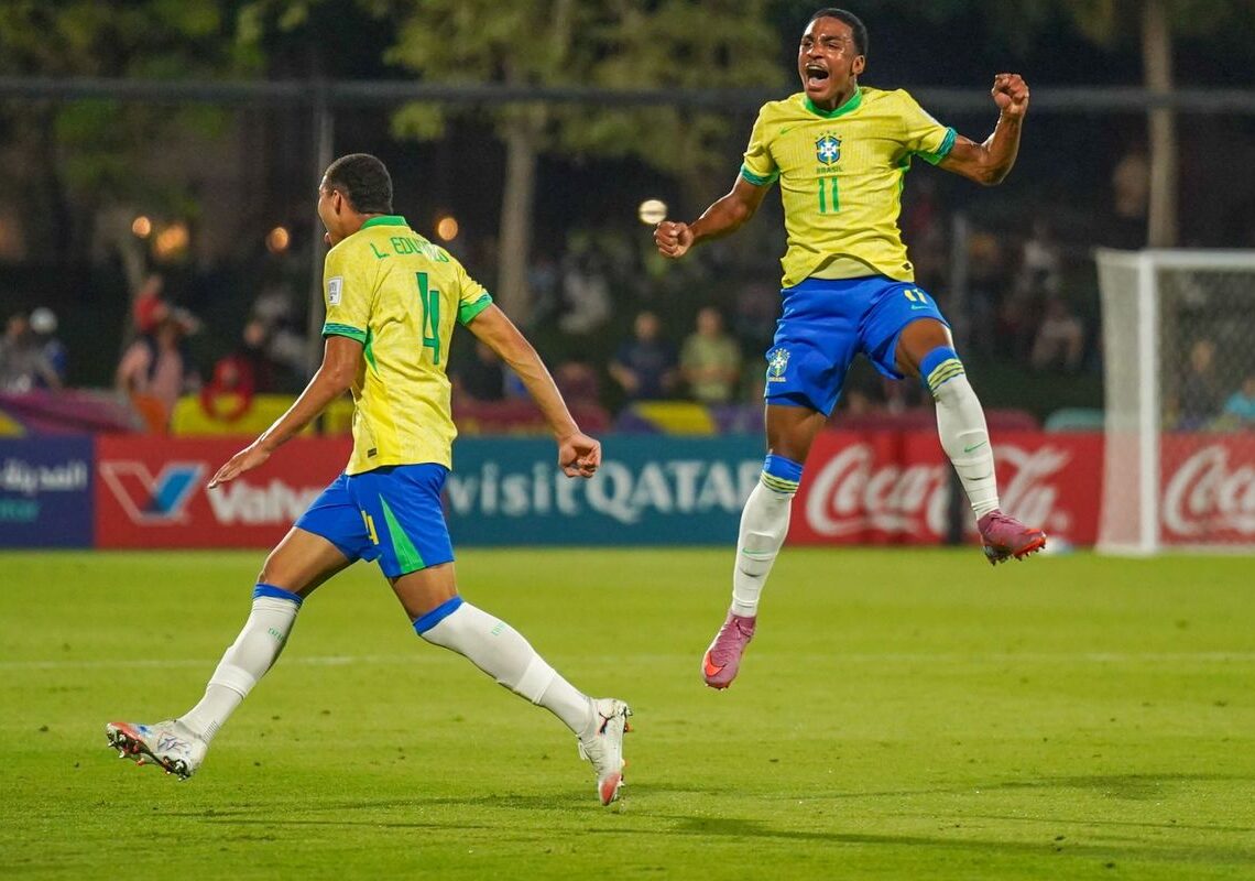 Brasil goleia Indonésia e avança à fase mata-mata do Mundial Sub-17